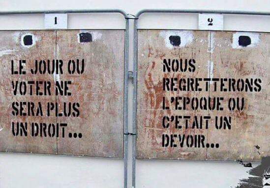 ThibautGuilluy's tweet photo. Je ne saurai mieux dire et je crains que sans sursaut de la part de chacun, ce qui paraît n'être qu'une belle pensée graphique ne devienne ce 26 mai et les jours qui suivent le pire de nos cauchemards.
Votez ce que vous voulez mais nous avons le DEVOIR de voter. 
#renaissance https://t.co/5vaGCqoZHv