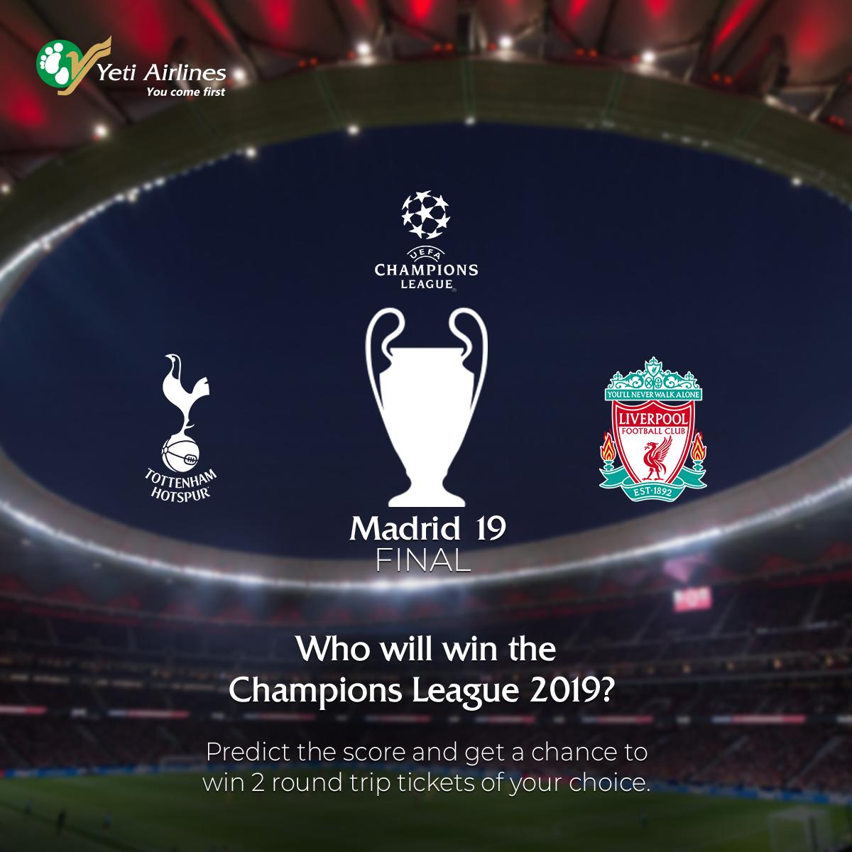 win tickets champions league final 2019