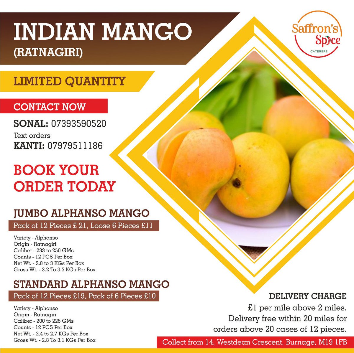 Saffrons Spice Restaurant (saffrons_spice) Twitter