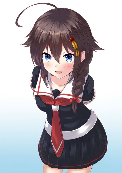 時雨描いて見ました。
#時雨
#艦これ 