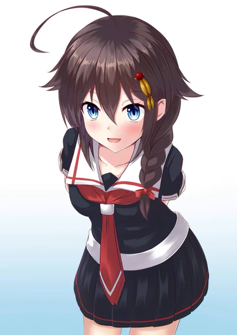 時雨描いて見ました。
#時雨
#艦これ 