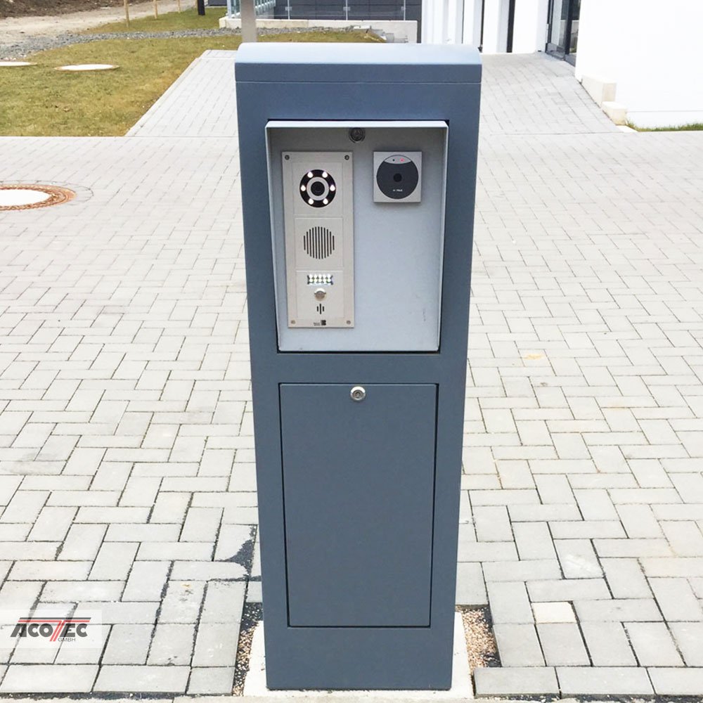 ACOTECGmbH's tweet photo. Sie haben keine Sicht oder keine #Aufsichtsperson an Ihrer #Einfahrt?😕
Eine #Bediensäule ist die #Lösung. Es können viele Funktionen eingebaut werden, z.B. eine #Sprechstelle, Klingel, #Videokamera etc., um ein Schiebetor, eine #Schranke oder einen #Poller zu öffnen😎#acotecgmbh https://t.co/R9j6top4zo