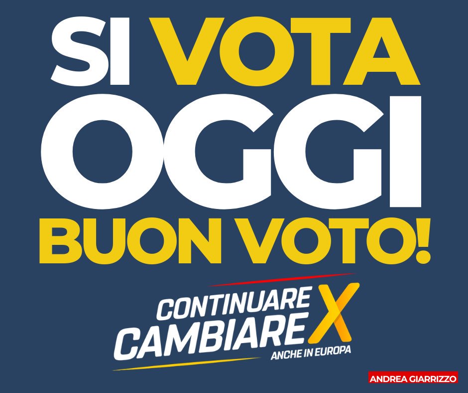 🇪🇺OGGI È UN GIORNO IMPORTANTE
⭐Buon voto a tutti voi!⭐

#continuareXcambiare