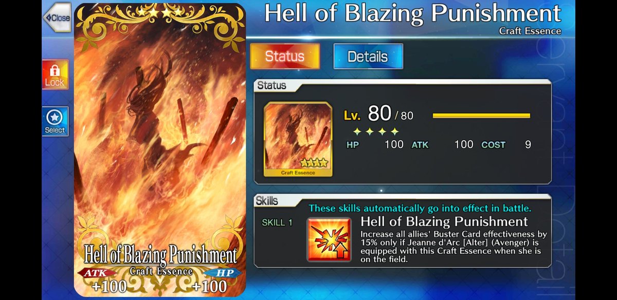 Hiyana08's tweet photo. My Jeannie finally reached bond level 10!! 😍🥳 I'm so happy, I totally love and adore her 😍🔥❤💗🥰
Now she'll kick everyone's ass😋🤭🔥
She's my second Servant that reached Bond lvl 10, next are MHX &amp; Shiki who are both 9 1/2 done 🤩💕💝
#JeannedArcAlter #FateGOUSA #FateLover https://t.co/eJjcNQ2PVZ