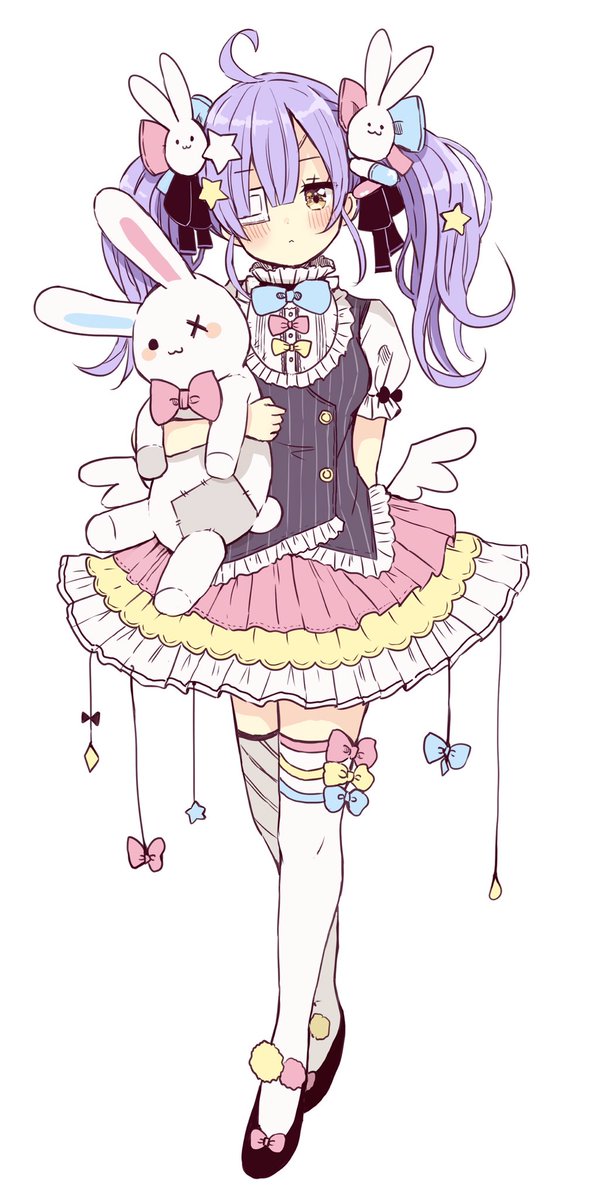 「ゆめかわちゃん? 」|佐倉おりこ🍀ぬり絵本5/10発売🎨 ｺﾐﾃｨｱ144【く13b】のイラスト