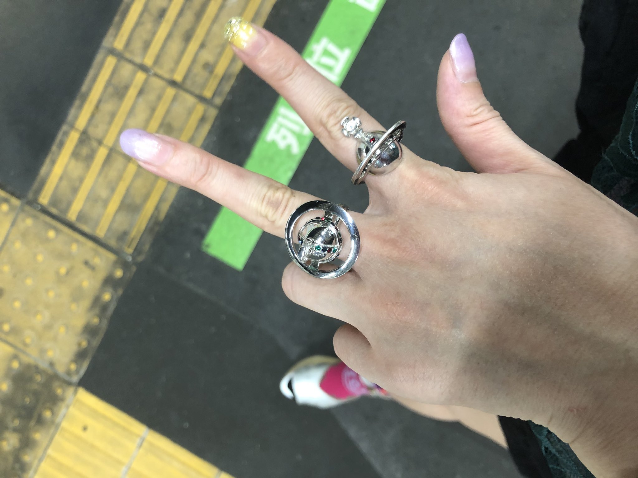 Vivienne westwood ポイズンリング 初期 シルバー M 13号 - リング Vivienne westwood ポイズンリング 初期 シルバー M 13号 - リング