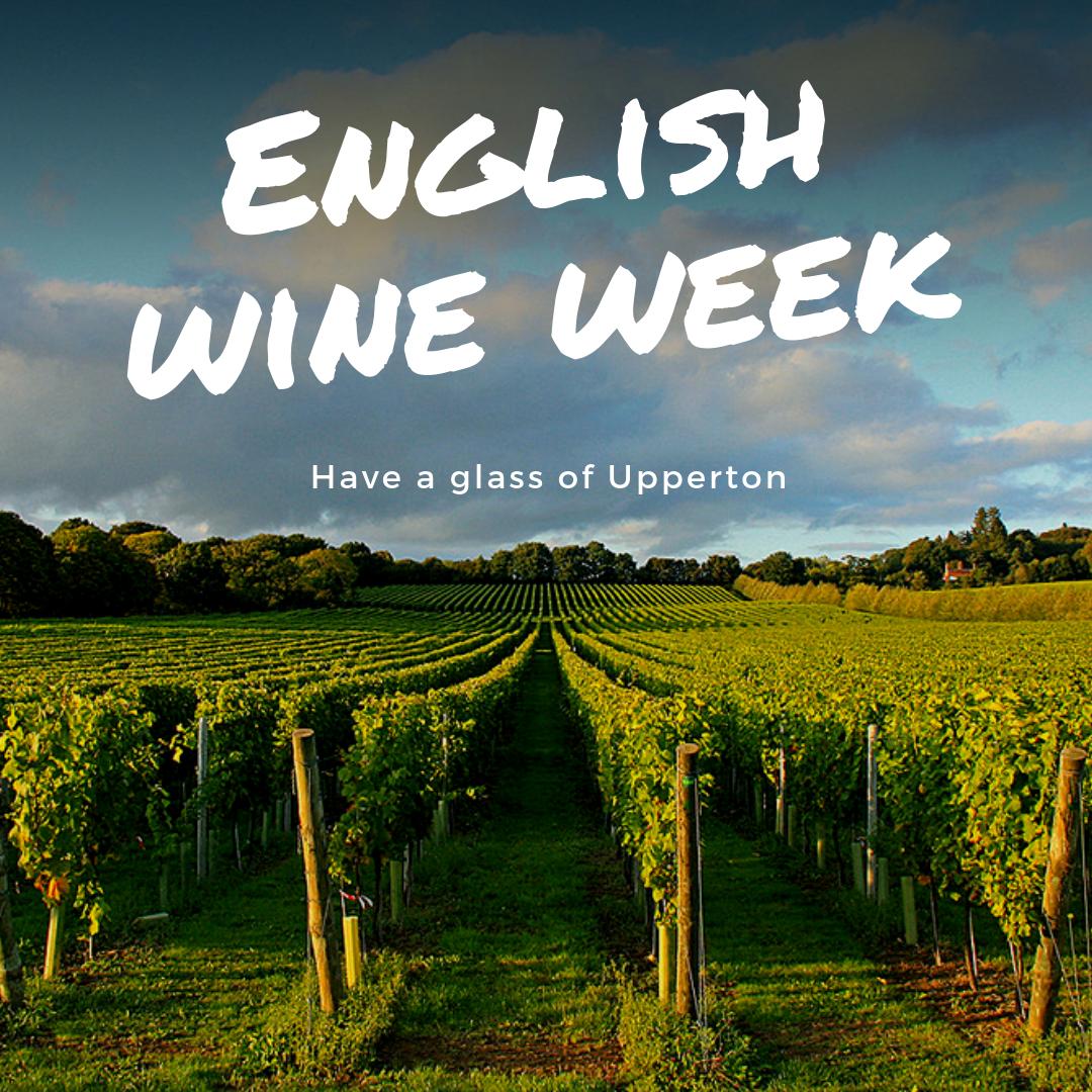 Celebrating our English wine for #EnglishWineWeek! Made a stones throw away, <a href="/Uppertonvine/">Upperton Vineyards</a> provide us with their excellent sparkling wines.