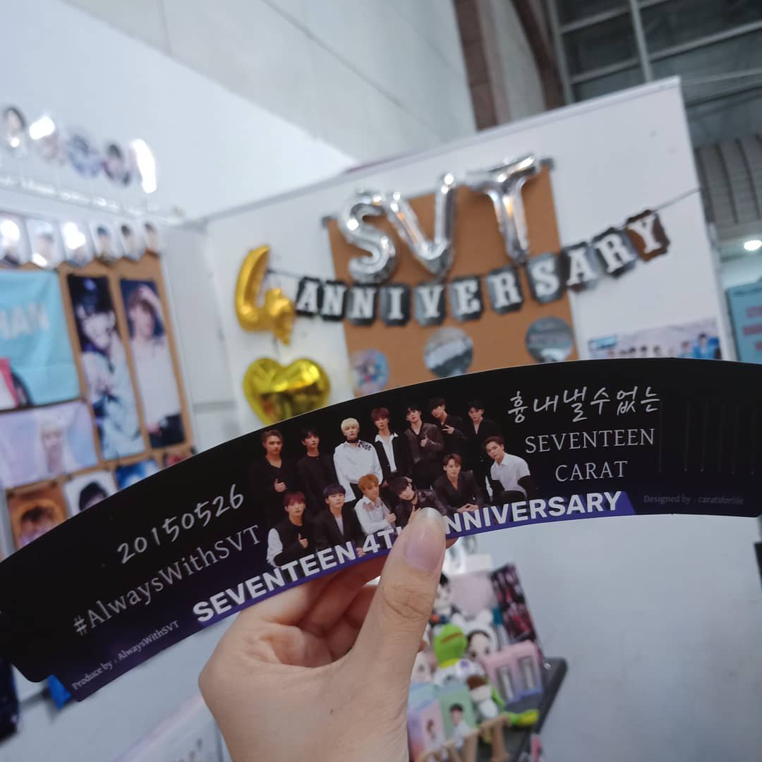 fallin_hana's tweet photo. Thanks for the event๐ #AlwaysWithSVT @AlwaysWithSVT1 https://t.co/drwj6KJs29