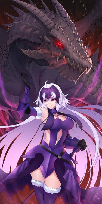 竜の魔女 ジャンヌダルクオルタ
#FateGO #FGO 