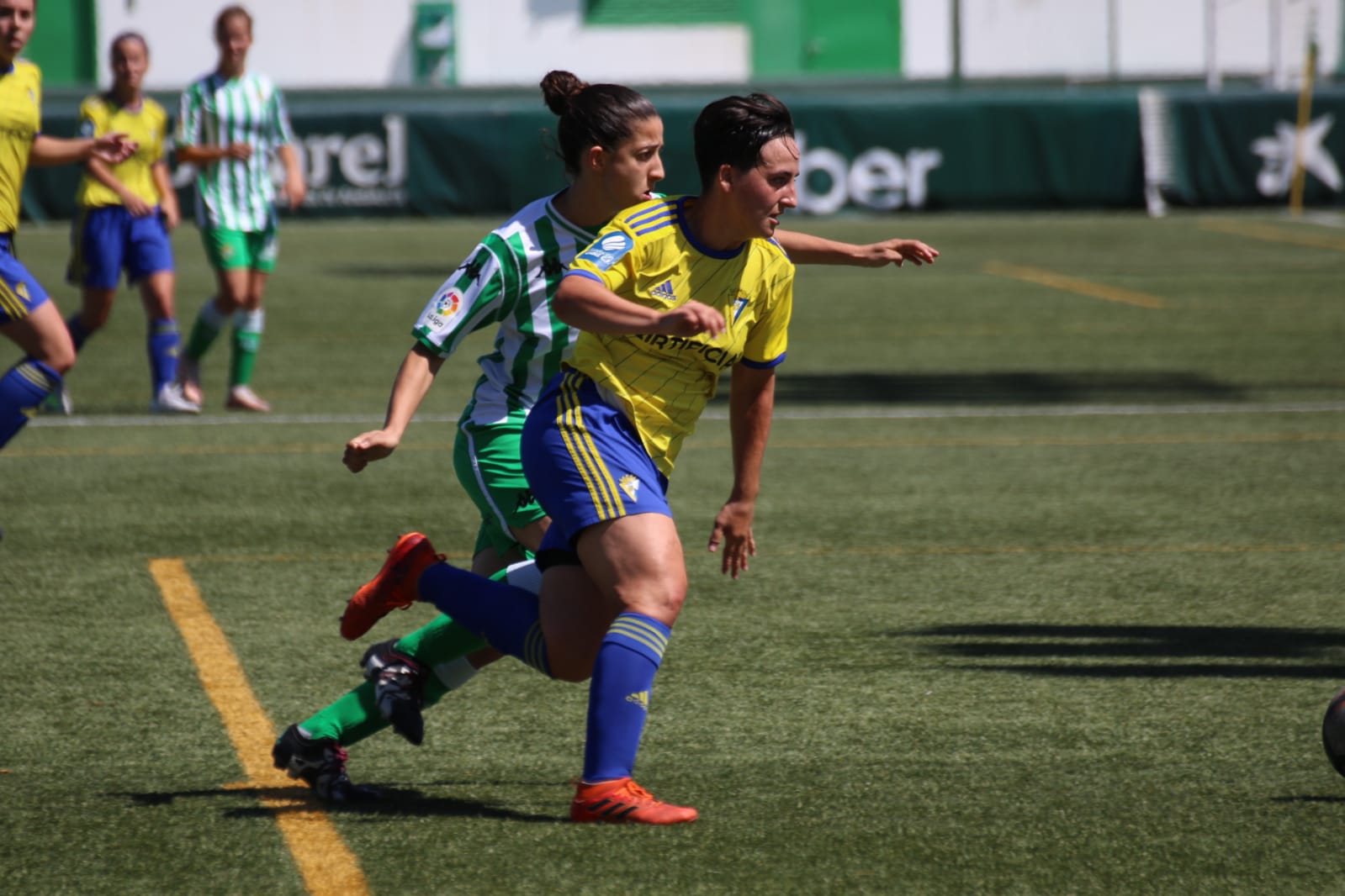 Imagen del Betis - Cádiz en la Ciudad Deportiva Luis del Sol (Foto: CCF).