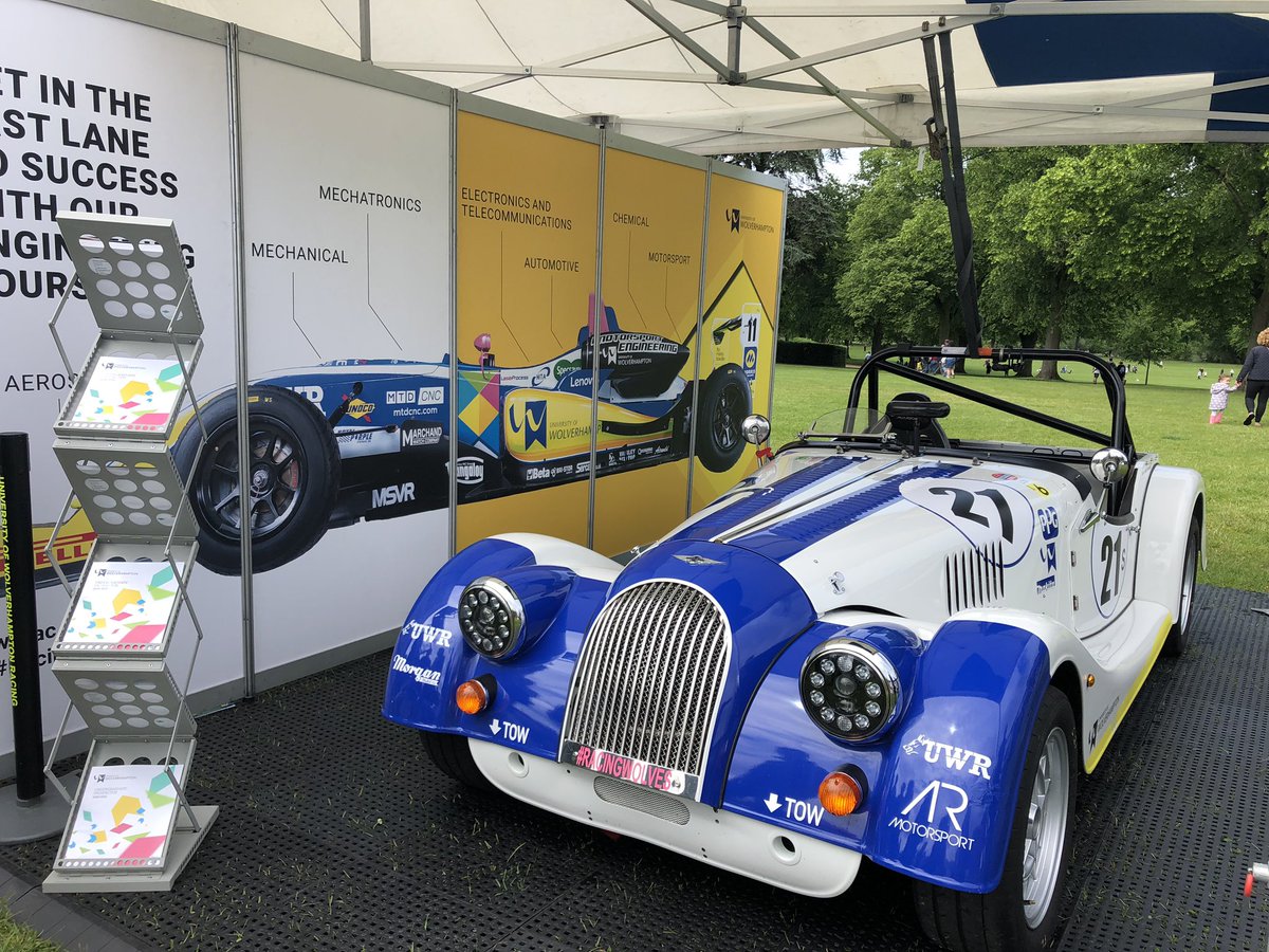 We’re @ShrewWackyRaces today with our @UWRacing cars! Come along and say hello and find out about opportunities in #engineering #ShrewsburyWackyRaces