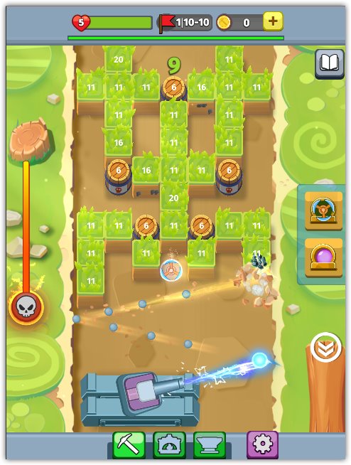 dincrid's tweet photo. A new balance that makes the game much more interesting!
Now you get the level and open new update scheme every 5 caves.
Some schemes like  "Sawmill" became more efficient. Do not forget to update it!
Damage of the balls also rebalanced.
Added new mining interactive weapons! https://t.co/XqKngrqrG7