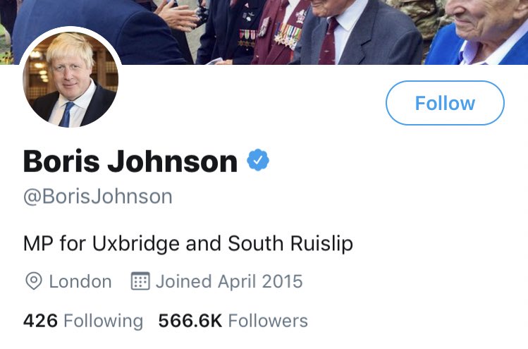 Please follow and RT to help us get as many followers as Boris Johnson.

So that if he becomes Prime Minister, and tries to mislead the country about the NHS yet again, we have a big enough platform to correct him.