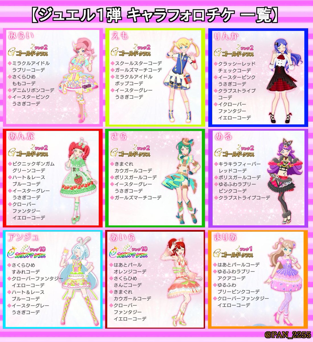 キラッとプリ☆チャン キャラフォロチケ⑬