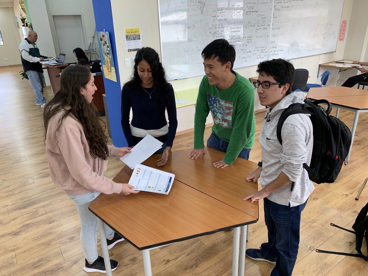 fbordaguibel's tweet photo. Seniors starting to share their IB notes with juniors as the IB exams end. Fun to watch and what a lovely collaboration! @acotopaxi @brivoeller https://t.co/MafTOTeAaP