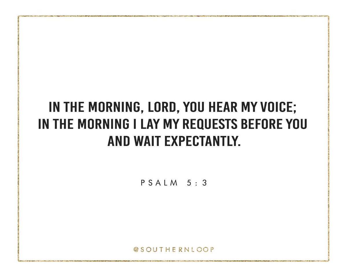 southernloopmo's tweet image. In the morning, when I rise, give me Jesus ❤️