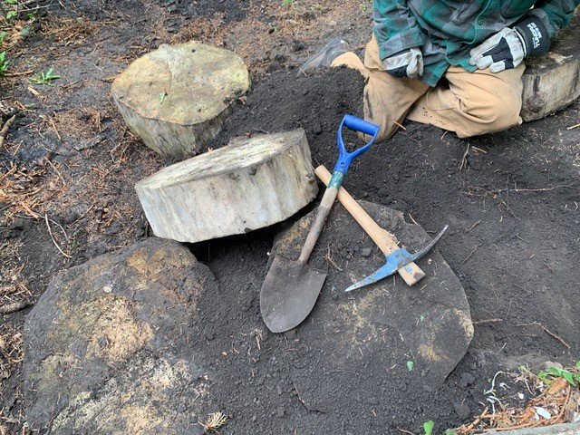 ShaganappiComm's tweet photo. Great day for park revitalization. Thanks to @Park_People and @TD_Canada, and to the residents of Shaganappi Community https://t.co/U3o9EFW2ZY