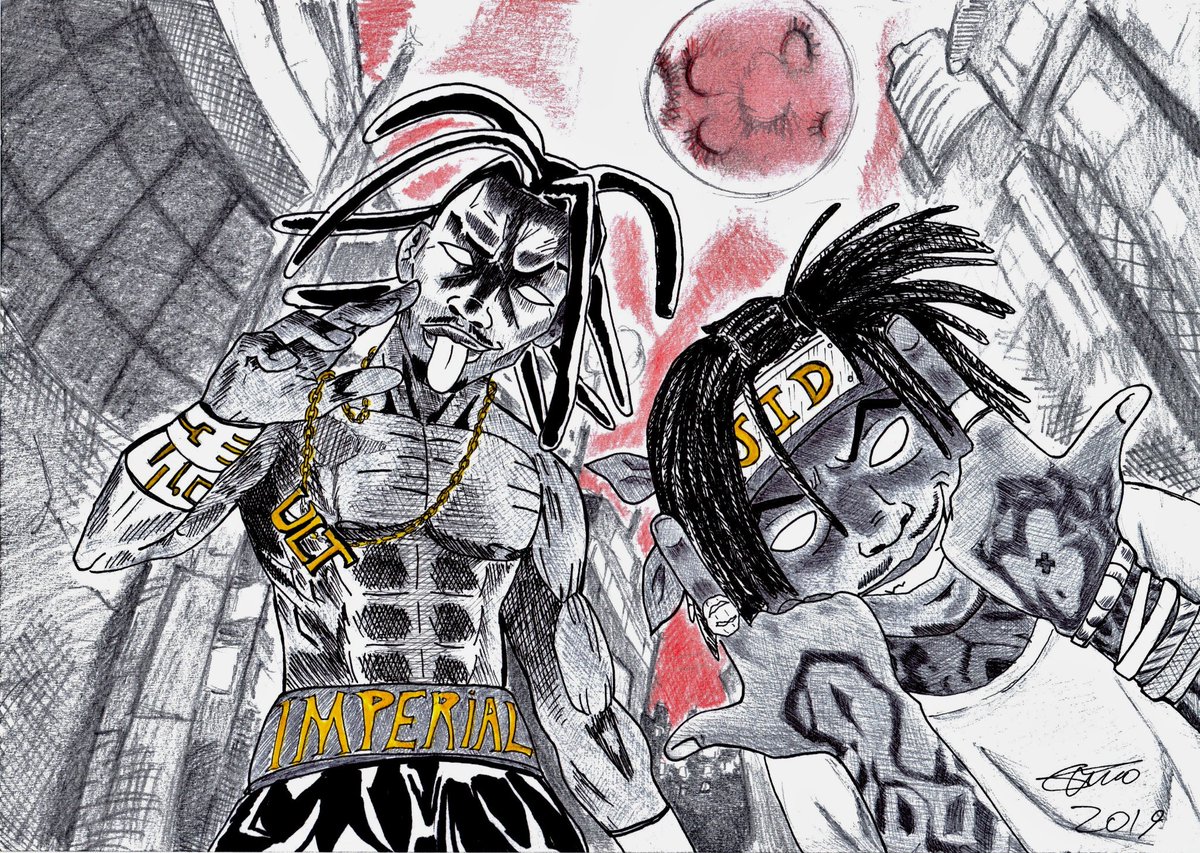 TinoGsplash9's tweet photo. This that JID x Denzel Curry
@JIDsv @denzelcurry
#fanart #drawing #neverhadshit #Iamultimate https://t.co/Z894Wf4VXW