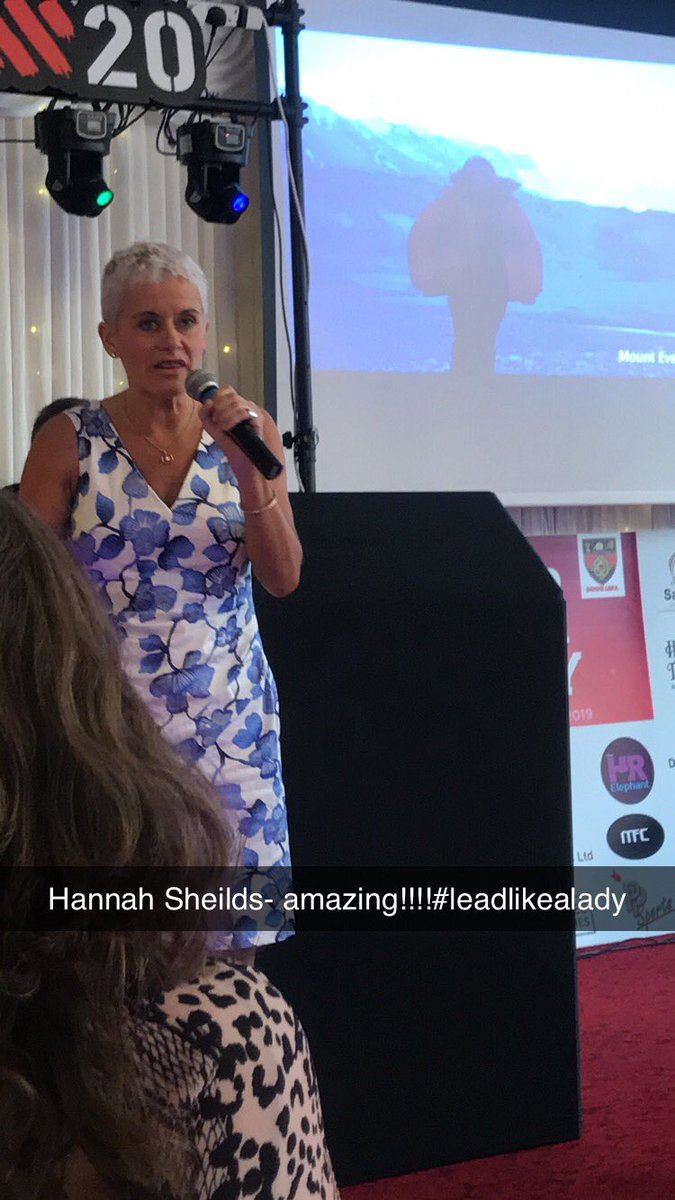 businesspixie's tweet image. #leadlikealady #burrendalehotel #hrelephant #socialbee  @AineHrElephant @socialBeeNI 
First Lady from N.I to summit Mount Everest!