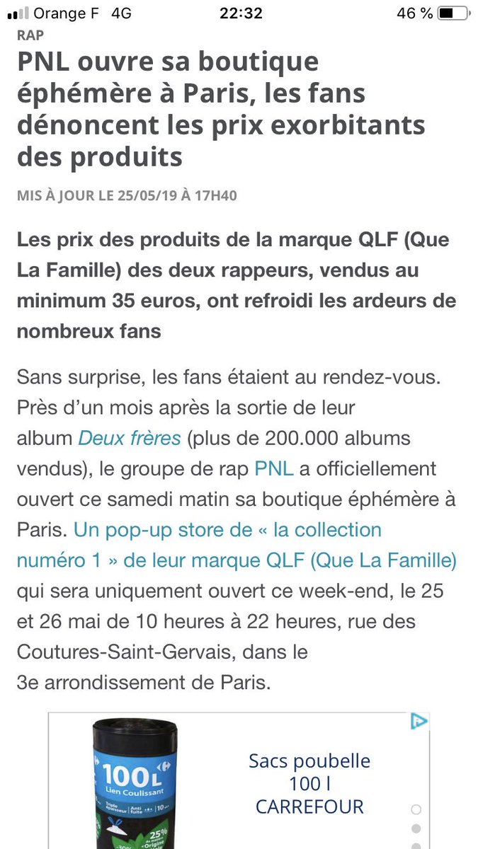 OrfSee's tweet photo. Ils vous vois comme des petits toutou donc ils vous font payer 💰 et vous allez acheté..... https://t.co/DUkBqAB4NA