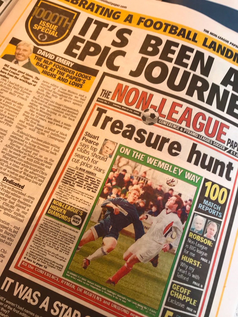 chpix's tweet photo. Landmark piece by #davidemery founder of โฆ@NonLeaguePaperโฉ today Sunday๐Great stuff.. https://t.co/0N2PtOKSCw