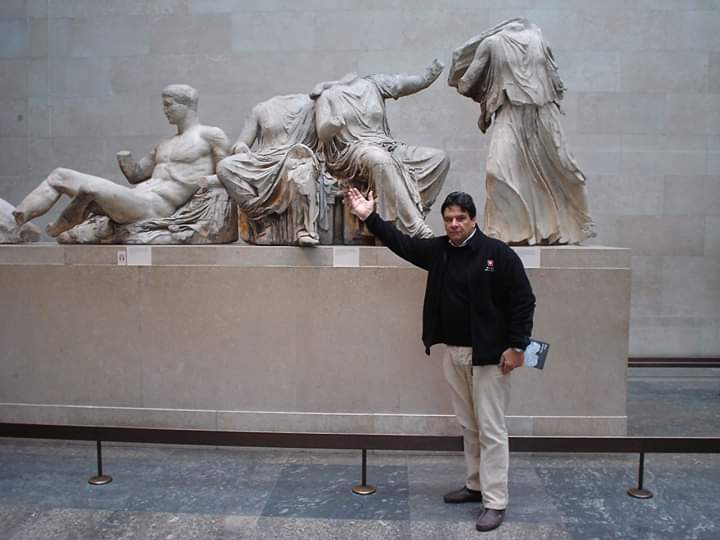 AlexiMantheakis's tweet photo. Theresa May's resignation may not bode well for the Parthenon Sculptures if Boris Johnson is elected. I have an email from him when he was Mayor of London when we appealed for him to support Greece.His response. Polite, but "NO, the Marbles belong to London".#BCRPM #Parthenon https://t.co/pQp9MXPCuK