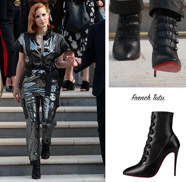 christian louboutin french tutu boots