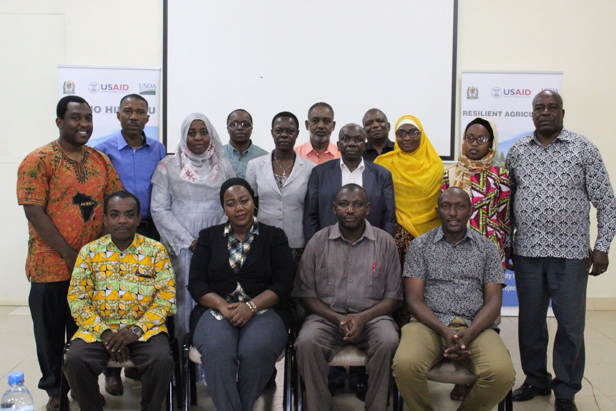 FAOTanzania's tweet photo. The validation workshop in Morogoro ended with the stakeholders' from @tzagriculture @tma_services @IITA_CGIAR validating the agrometeorological training of trainers manual for final processes.

@USAIDTanzania

#ClimateSmartAgriculture #KilimoHimilivu https://t.co/PJ0rfaTsUS