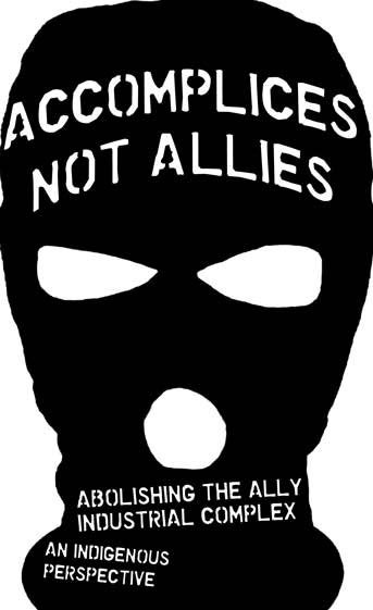 onjenayo's tweet photo. Accomplices Not Allies: Abolishing The Ally Industrial Complex: An Indigenous perspective & provocation (2014) via @media_action
https://t.co/z5Y3mRghRO #allyship #AllyIndustrialComplex #IndigenousAction #Indigenous https://t.co/JEBuiUixVg