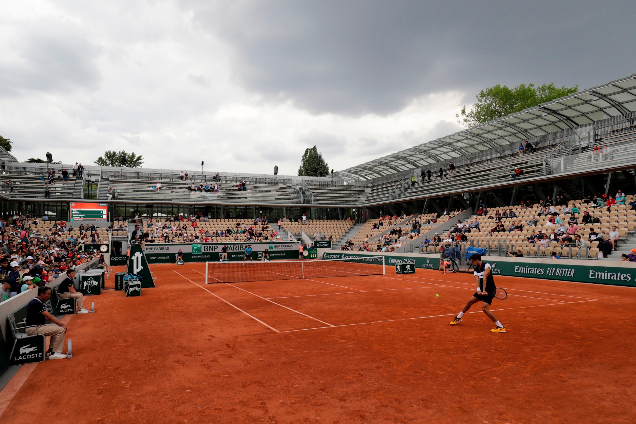 Tennis Court Merge Mansion