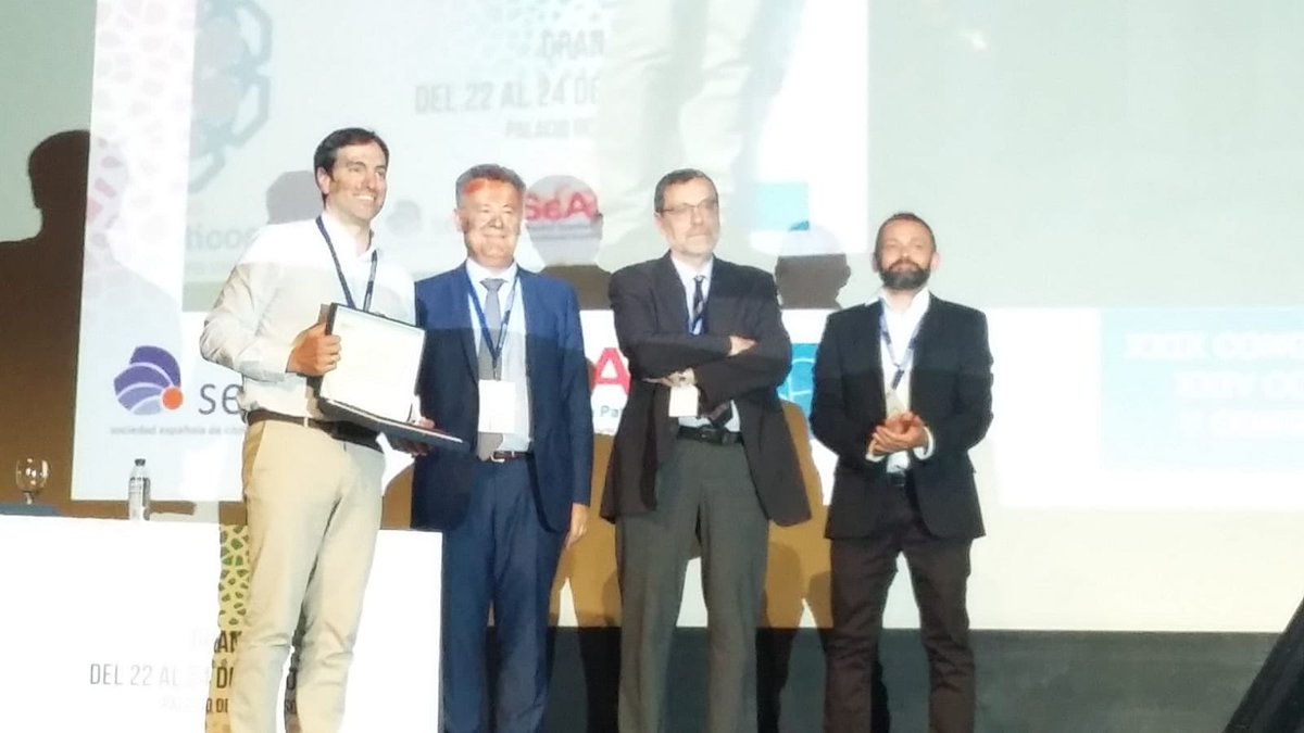 UPIGAP's tweet image. Asamblea General de @SEAP_IAP en #SEAP2019G. Reconocimiento a @janeirosf por su participación como comité local. @hospital_hvn @HUCampusGranada @AndaluciaJunta @JuntaGranada