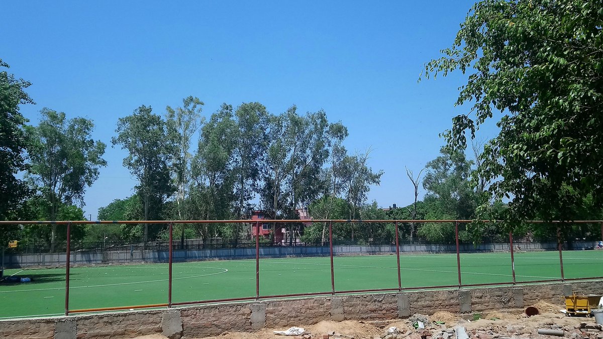 bhullar303's tweet photo. #Hockey #AstroTurf laying at #SubashNagar Govt School is complete, pitch ready,
some civil work remains & few trees #urgently require pruning as droppings r ruining turf surface.
Big thanks to Delhi CM
@ArvindKejriwal and MLA @JarnailSinghAAP
@msisodia
@BalbirAap
@JaspreetSSahni https://t.co/QG8BpXB2ap