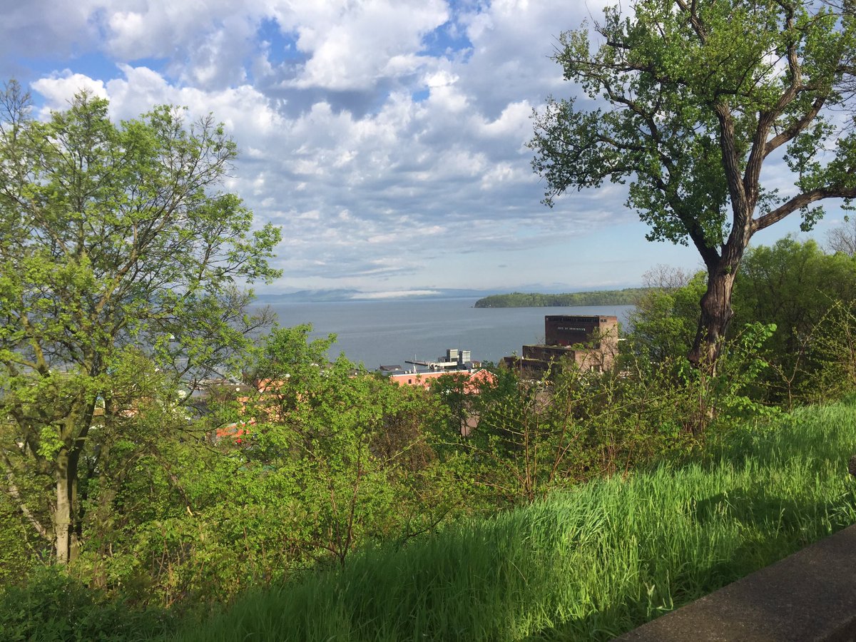 DavidRosowsky's tweet photo. Our volunteer spot for today’s 31st @RunVermont #VermontCityMarathon. Good luck to all the runners! Beautiful day in #BTV. ☀️
#waterboy #gatoradeguy https://t.co/2Tt7F0XTvH