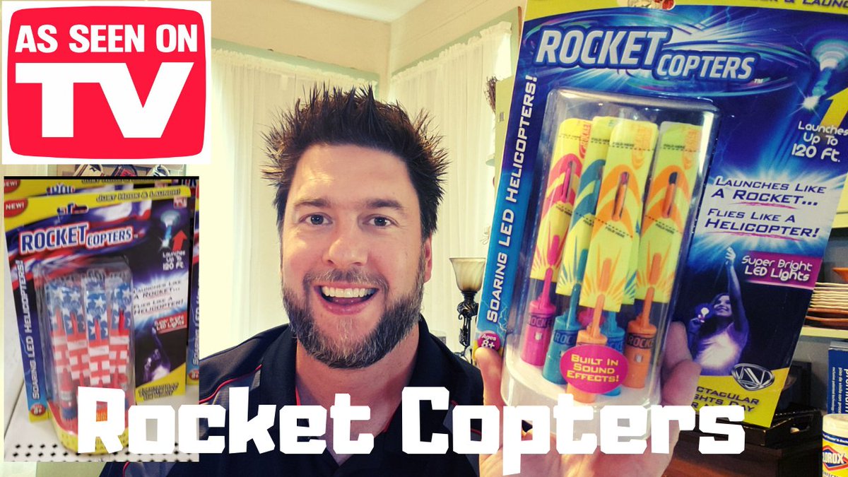 JReviews4u's tweet photo. Have you tried Rocket Copters? They are pretty sweet - check them out here!
#rocketcopters @tvproducts @AsSeenOnTV
https://t.co/DlXIP0rZWq https://t.co/7PC7WBZ8yR