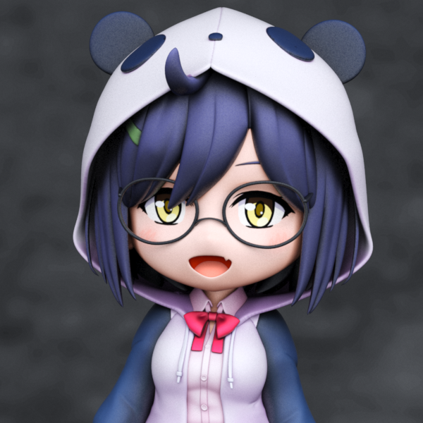 「笹木咲3Dやよ～?
#凛Art 」|InabaTewi@にじそ07・wf2023sのイラスト