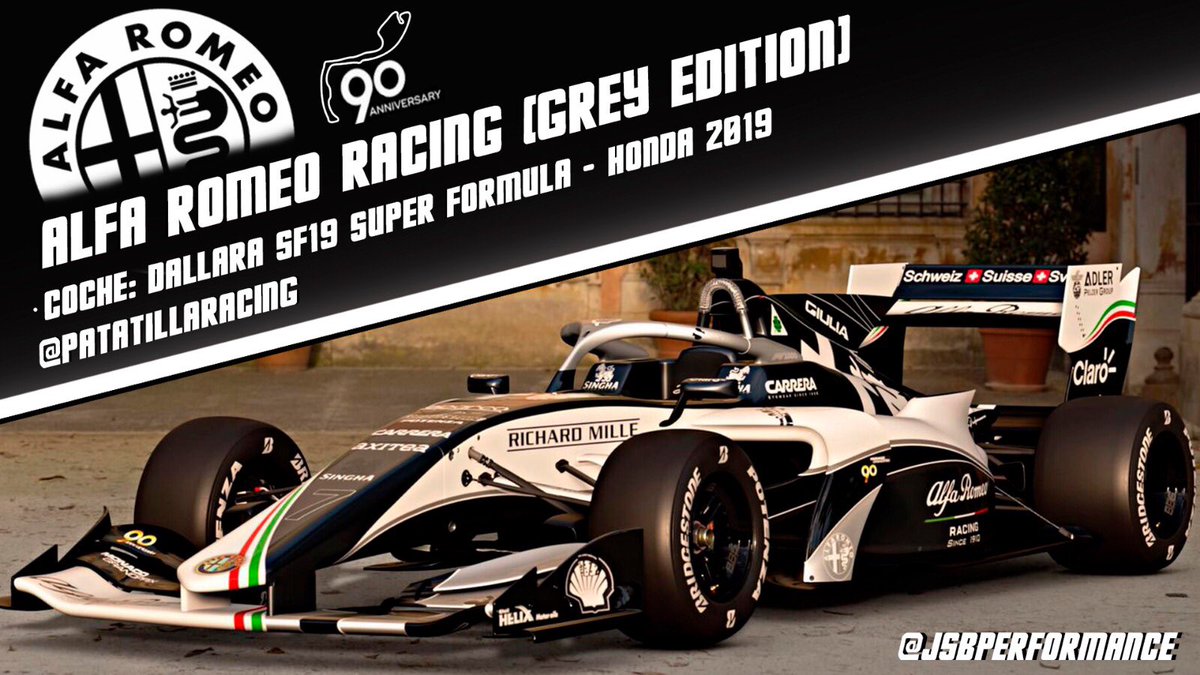 90 años son muchos años y no tenemos mejor que manera de reconocimiento. 
Alfa Romeo Racing Mónaco 90 aniversary
Disponible en <a href="/thegranturismo/">Gran Turismo</a> 
⬇️⬇️⬇️⬇️
gran-turismo.com/es/gtsport/use…
Gracias a @patatillaracing por el inmejorable cartel
@alfaromeoracing