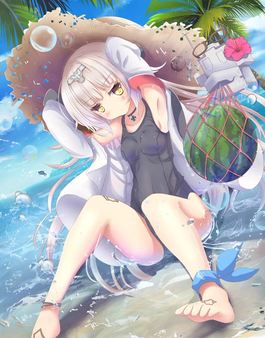 去年の水着詰め合わせです(˘ω˘)
#気温が高いので気が早いが水着絵が見たい 