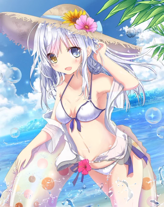 去年の水着詰め合わせです(˘ω˘)
#気温が高いので気が早いが水着絵が見たい 