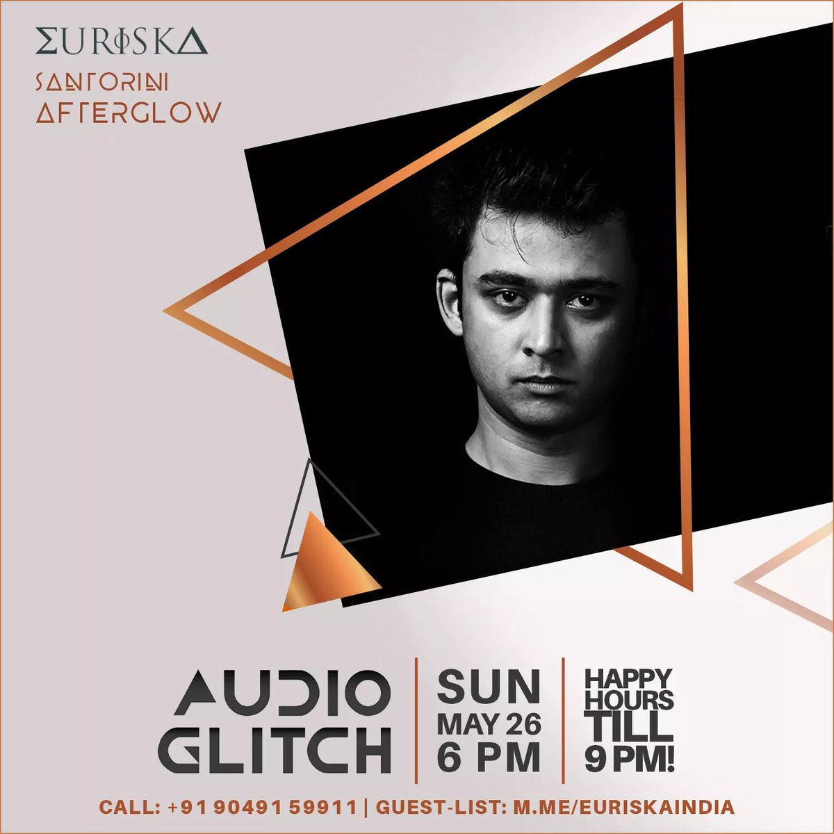 We're all set to close the weekend on an easy note with <a href="/AudioGlitch/">Audio Glitch</a> on the decks tonight. See you in a few, #Pune! :D #Euriska