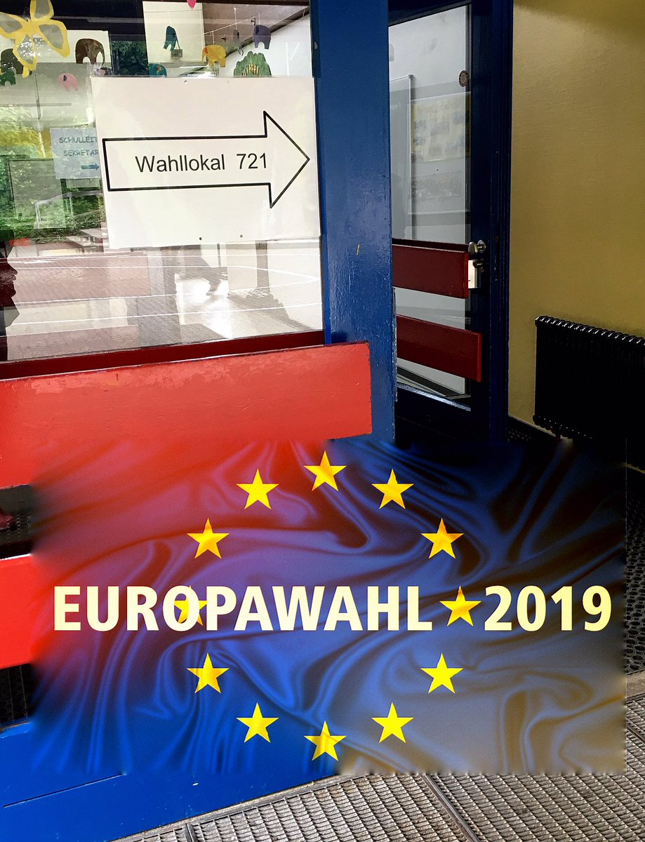 #Europawahl2019  #EuropeanElection2019 
#GehtWaehlen 
🙋🏻‍♀️✅ #EUWahl2019