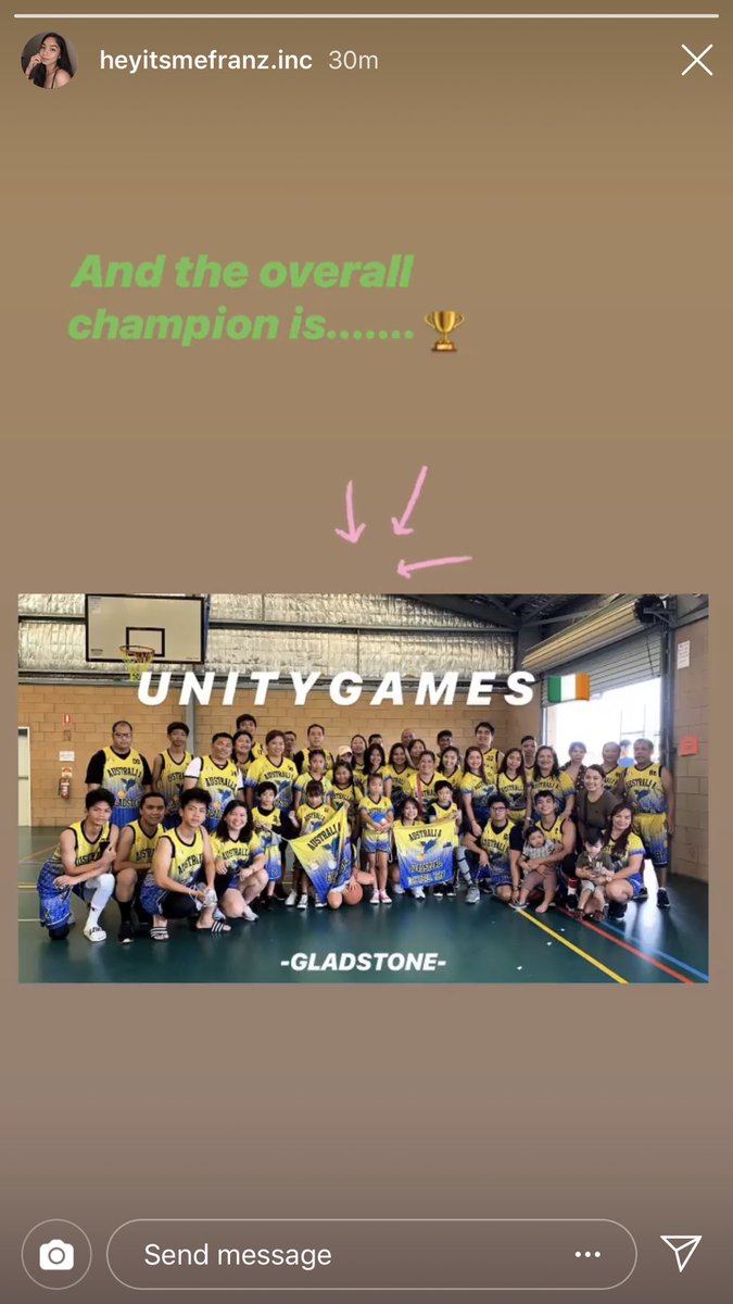 fshajane's tweet photo. Overall champion ๐ #TeamGladstone #Unitygames2019๐ฎ๐น https://t.co/GqqkS9HjYv