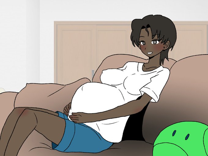 [R-18] マーベットさん #ボテ腹 #妊婦 #機動戦士Vガンダム #マーベット・フィンガーハット #ハロ https://t.co/Oh14V0ye0y 