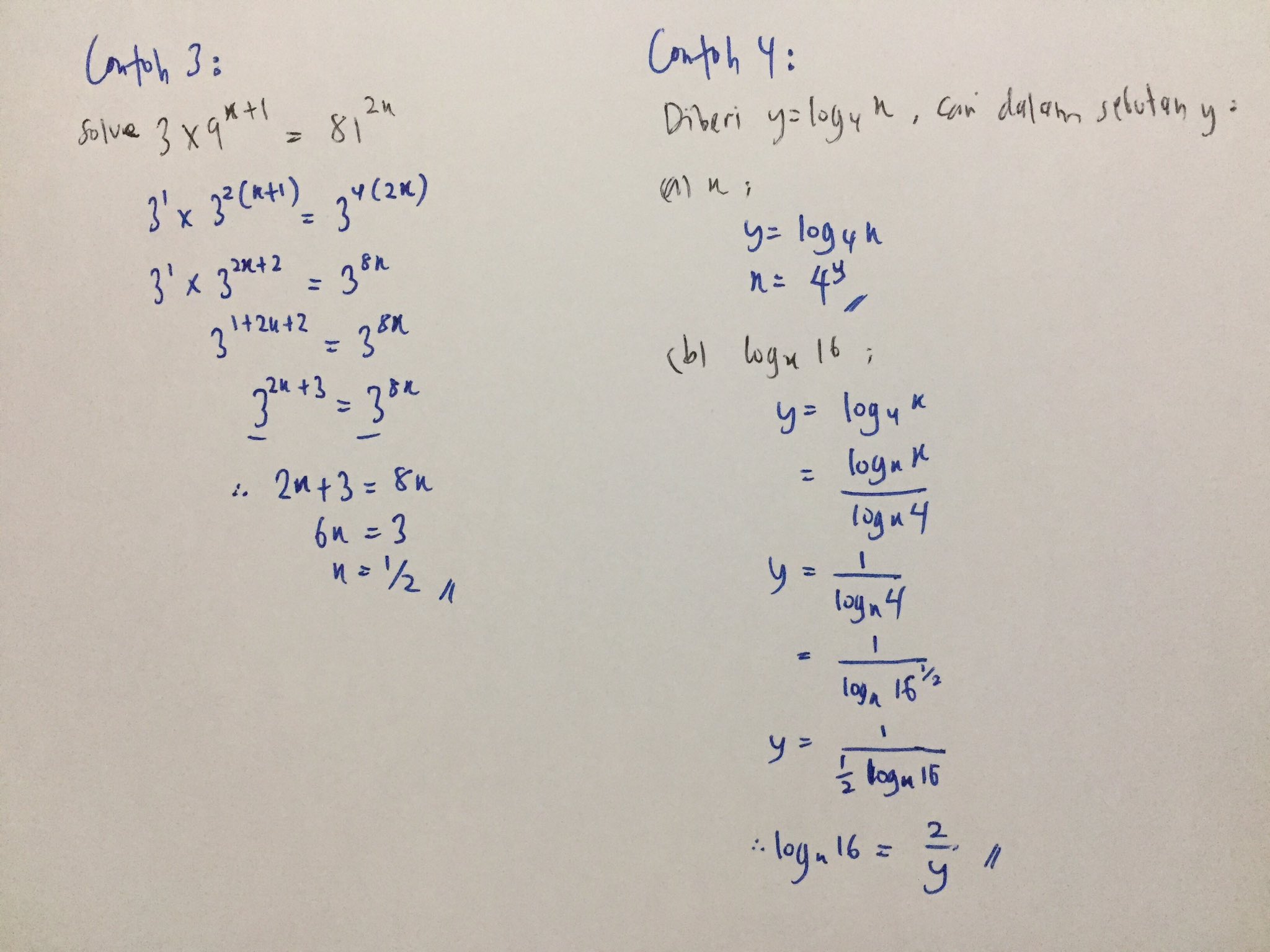 Matheorlab No Twitter Matematik Tambahan Additional Mathematics Indeks Dan Logaritma Indices And Logarithms Happy Vacation But You Guyz Still Have Time To Study A Piece A Day Kan