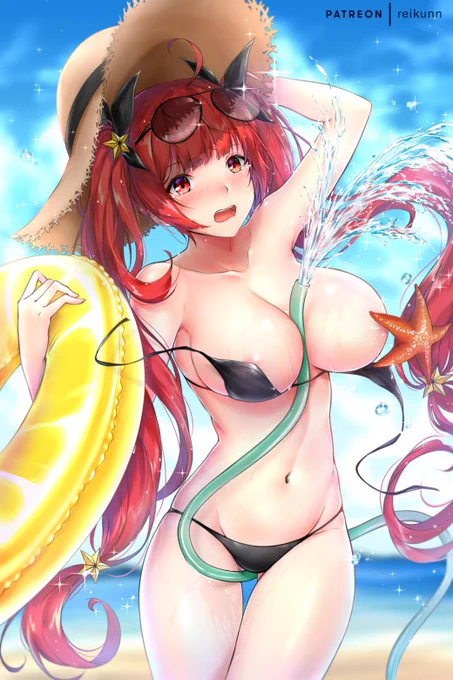 #気温が高いので気が早いが水着絵が見たい 