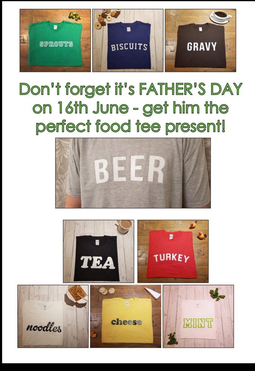 foodteesuk's tweet photo. #fathersday we are here if you need us.... https://t.co/lbEbcEXmT5