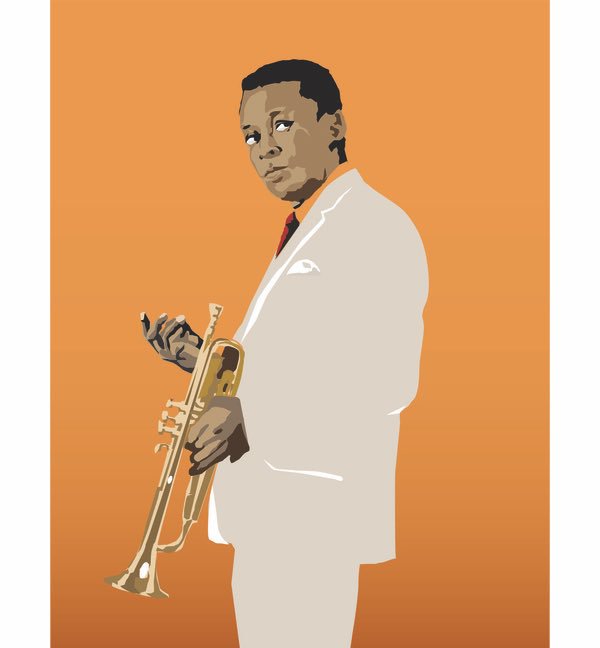 “If you understood everything I say, you'd be me!” Happy Birthday, MILES DAVIS!
#milesdavis #keithhenrybrown #iamtheleopard #vectorillustration #birthofthecoolhowjazzgreatmilesdavisfoundhissound #pagestreetkids #andreabrownliterary