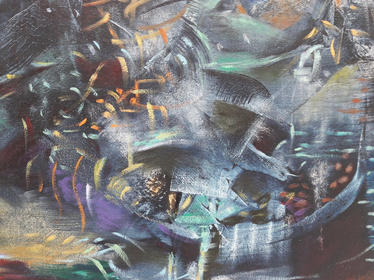Anja3k's tweet photo. Bijzondere expo #AliBanisadr #ForeignLands in @NoordbrabantsM Bootjes in elk werk! #ontdekken https://t.co/1aTl9vidoP