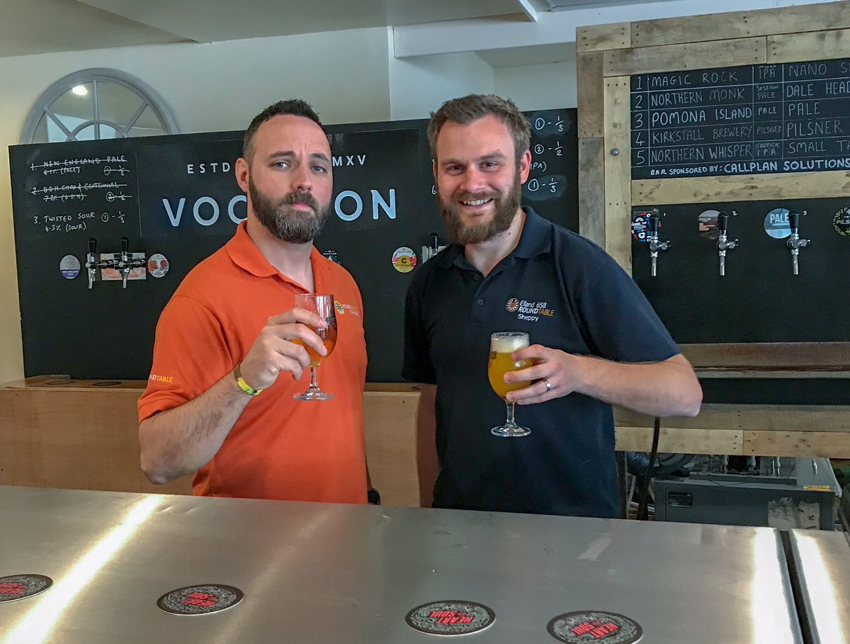 Back helping at Hebden Bridge RT #Beer #Festival today! Definitely worth a visit 😀👍 #BankHolidayWeekend #elland #domore