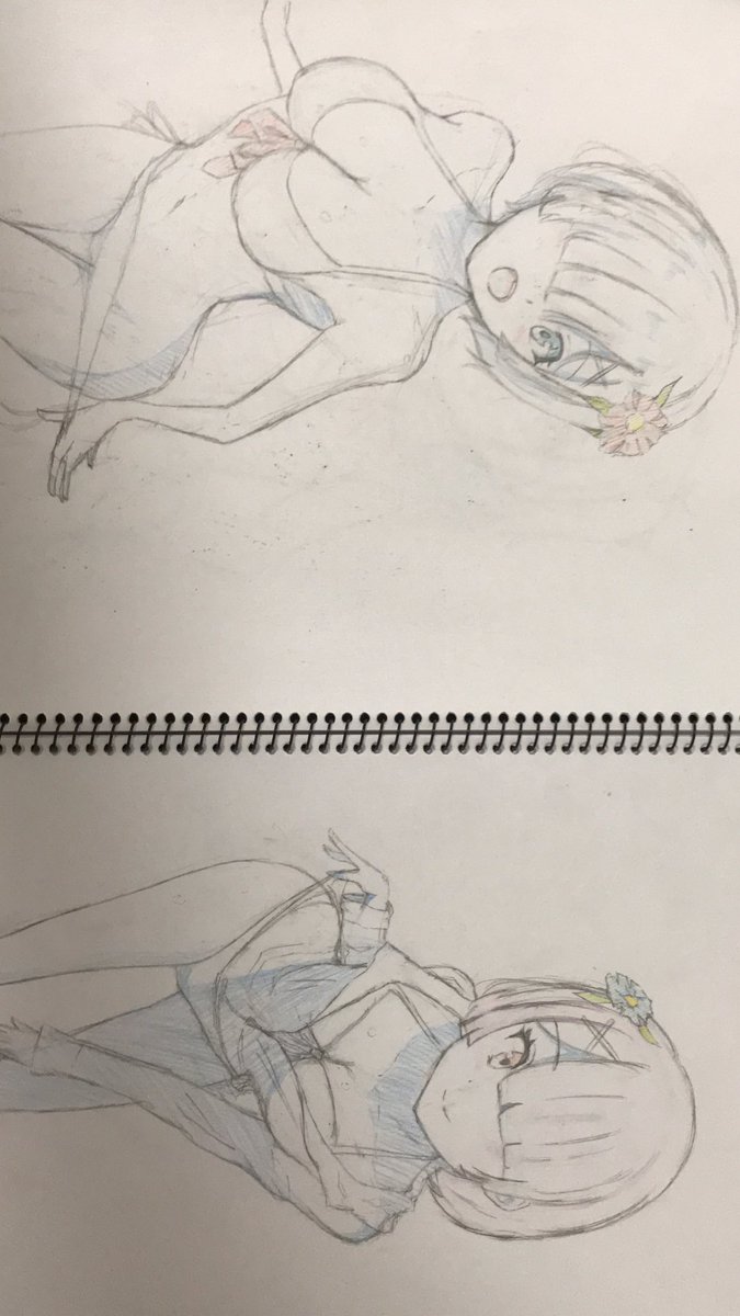 レムとラム。アナログ楽しい。 