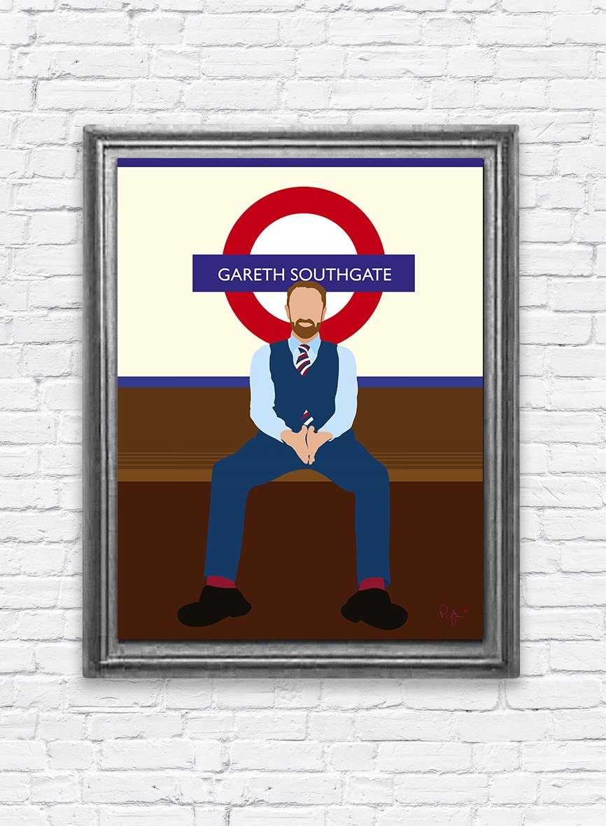 PrintsbyPablo's tweet photo. Father's Day Gift Ideas #Sunday16thJune #FathersDay #FathersDay2019 #Prints #Art #Football #England #ThreeLions #GarethSouthgate #HarryKane #Gazza #BobbyMoore #Wembley #WembleyPark #London https://t.co/8QWFl4lR5k